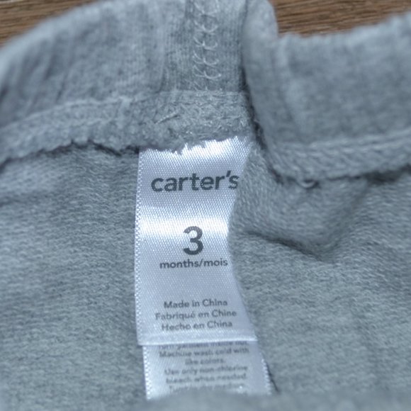 Carter's Basic Bottoms Bundle Lot Set of 6 Bottoms Size 3 Months Gender Neutral - Picture 2 of 5